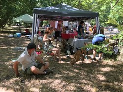 La Fête du Chien à Arès le 07.08.2022.