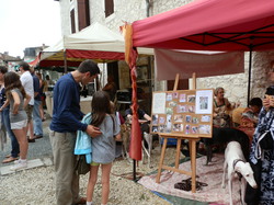 Marché Médiéval d'Eymet 09/08/2014