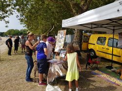 Vide grenier à Arès le 26.08.2017