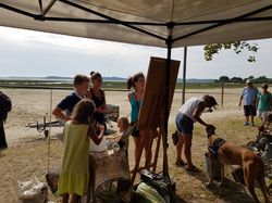 Vide grenier à Arès le 26.08.2017